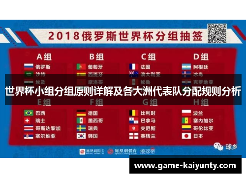 世界杯小组分组原则详解及各大洲代表队分配规则分析 世界杯小组分组原则详解及各大洲代表队分配规则分析